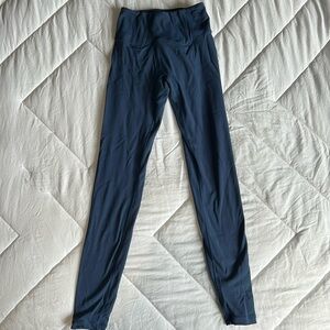 Buffbunny corset legging, blue.